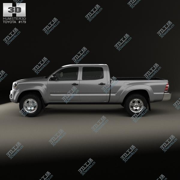 images/goods_img/202105071/3D Toyota Tacoma Double Cab Long Bed 2011 model/5.jpg